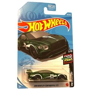 NWT Hot Wheels 2018 Bentley Continental GT3